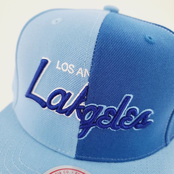 Mitchell & Ness NBA Split Crown Snapback HWC Los Angeles Lakers - Picture 4 of 10